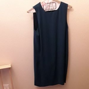 NWOT Vince Teal Shift Dress